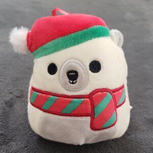 Ornament Squishmallows Polar Bear 4 Inch NEW Christmas Brooke